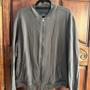 Lucky Brand French terry bomber jacket- size XL